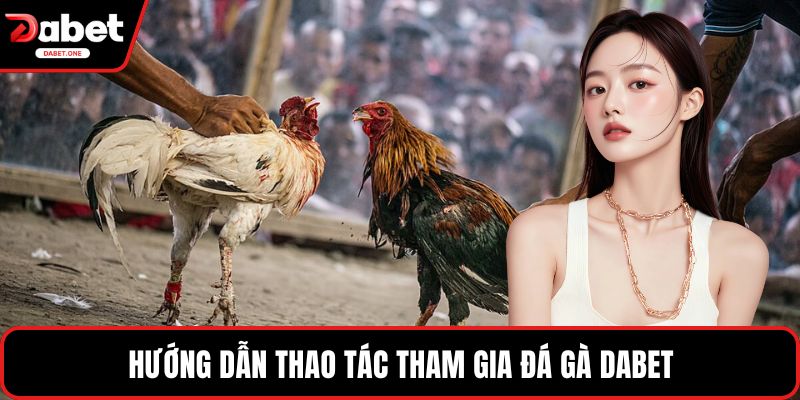 Hướng dẫn thao tác tham gia đá gà Dabet